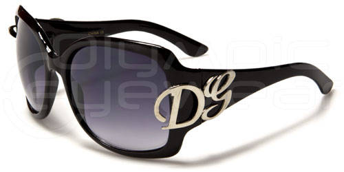 Womens DG Sunglasses- Black -  Brand New