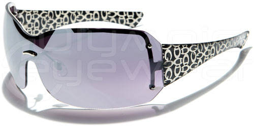 Oversized DG Womens Fashion Sunglasses / black