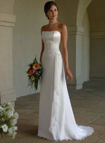New Chevon Wedding Dresses bride gown Size 14