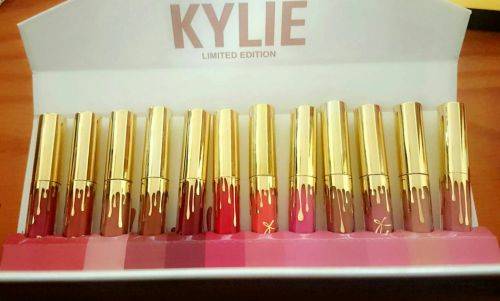 matte liquid lipstick  set of 12