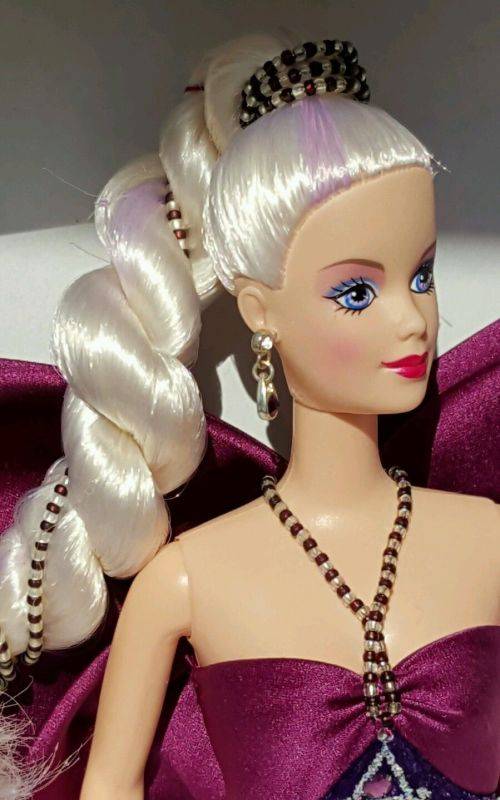 Barbie Collector Edition Amethyst Aura Barbie Doll BOB MACKIE 1997