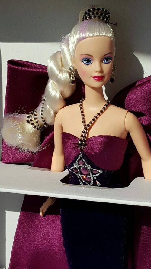 Barbie Collector Edition Amethyst Aura Barbie Doll BOB MACKIE 1997