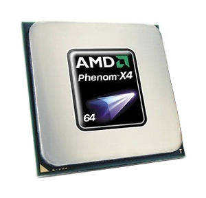 AMD Phenom X4 9600 Quad-core CPU & Heatsink