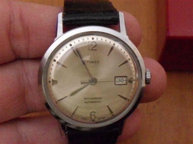 TIMEX WATERPROOF AUTOMATIC MENS WATCH (WORKING )