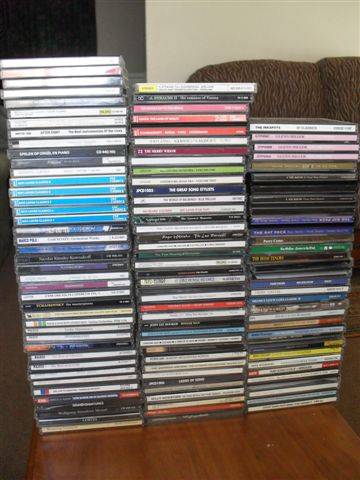 JOBLOT OF 109 CDS....A HUGE VARIETY
