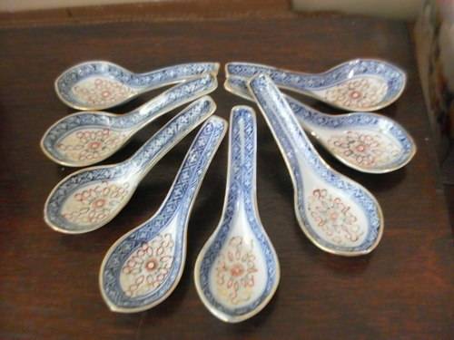 8  ORIENTAL SPOONS