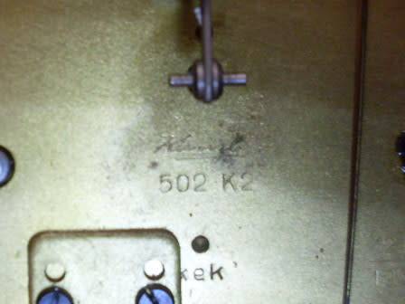 VINTAGE KIENZLE MANTLE CLOCK...WORKING