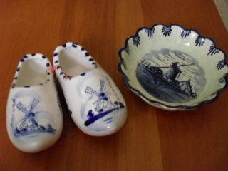 3 DELFT PIECES !!!!!! LOVELY !!!!!!