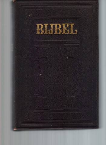 Bijbel (Staten - Generaal Der Vereenigde Nederlanden 1925) vol leer