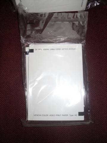 Hitachi Color Video Print Paper Type HC 10 x 14 cm (glossy)