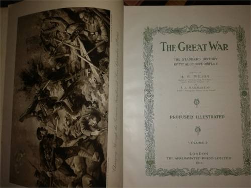 The great war, the standard history of the all-Europe conflict, Volume 5