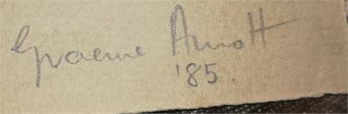 two original art works -  Julia Birkhead and Graeme Arnott