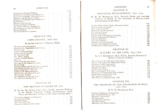 The Cambridge History of the British Empire, South Africa, Rhodesia and the high commission ter...