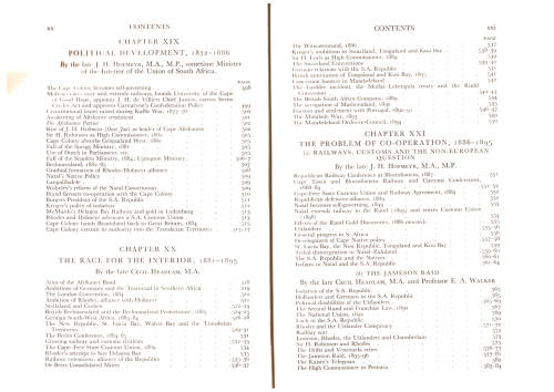 The Cambridge History of the British Empire, South Africa, Rhodesia and the high commission ter...