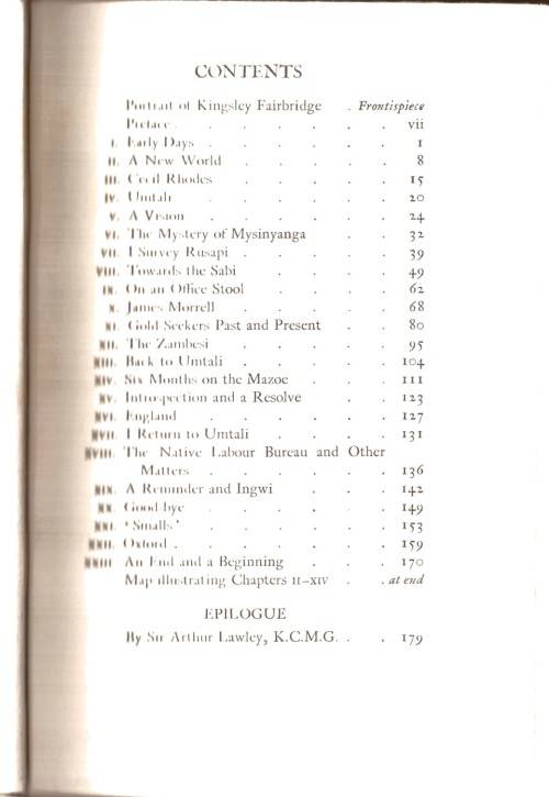 The Autobiography of Kingsley Fairbridge