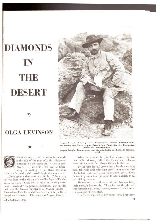 SuidwesAfrika Jaarboek / South West Africa Annual 1957