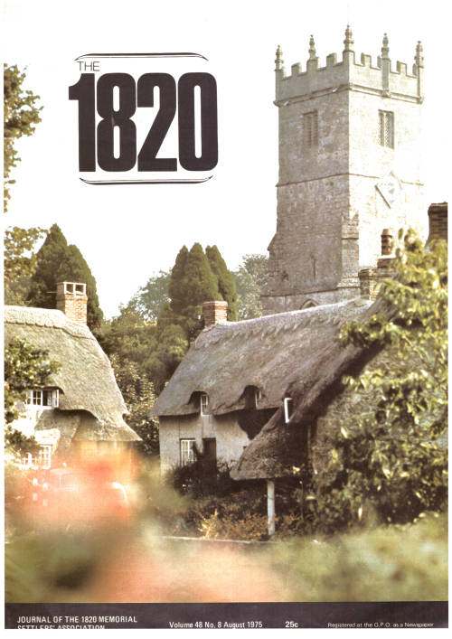 The 1820 (Settlers Association of South Africa) 8 August 1975