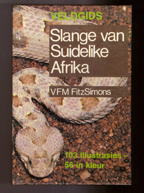 Veldgids Slange van Suidelike Afrika