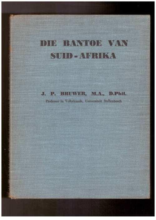 Die Bantoe van Suid-Afrika