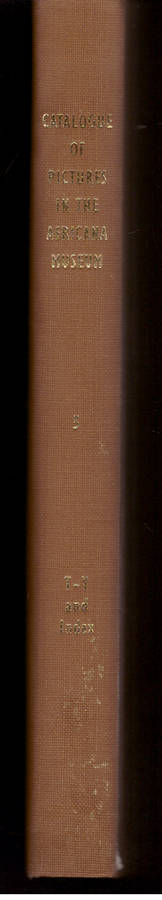 Johannesburg Africana Museum, Catalogue of Pictures volume 5