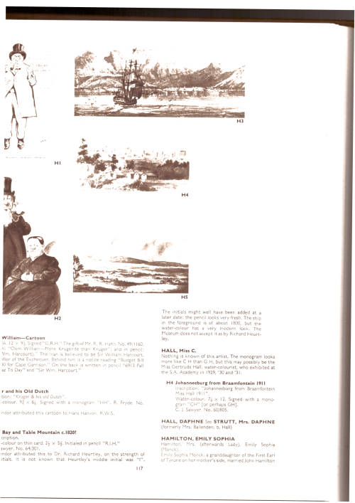 Johannesburg Africana Museum, Catalogue of Pictures volume 3