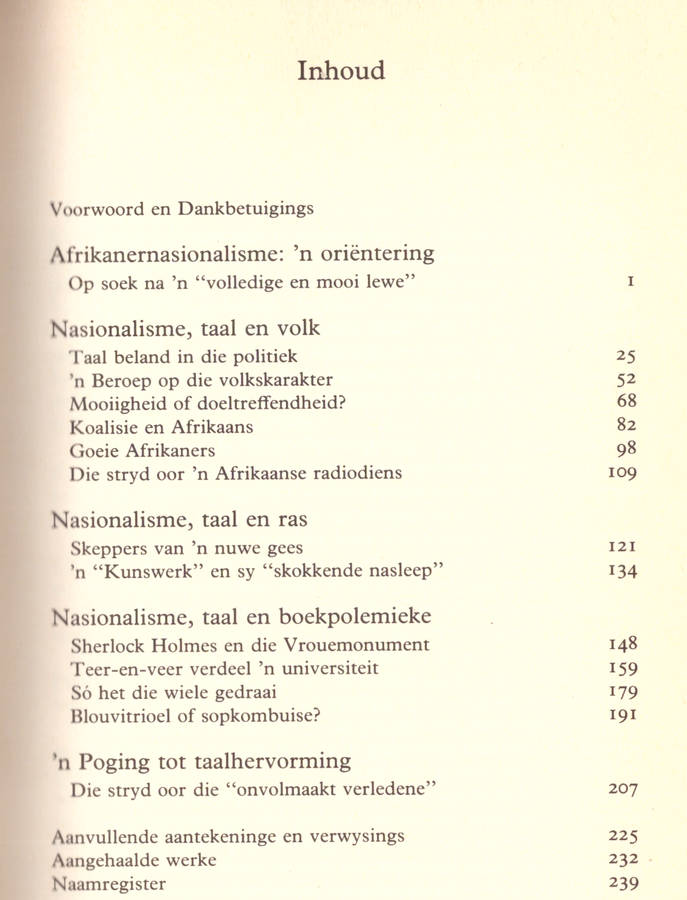 Trouwe Afrikaners, aspekte van Afrikaner Nasionalisme en S.A. taalpolitiek 1875-1938