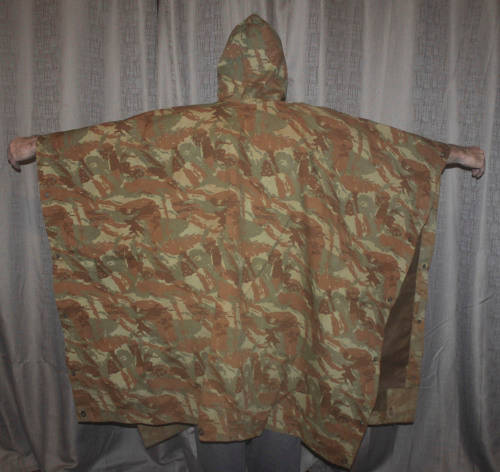 Rare 32 Battalion Camo Poncho