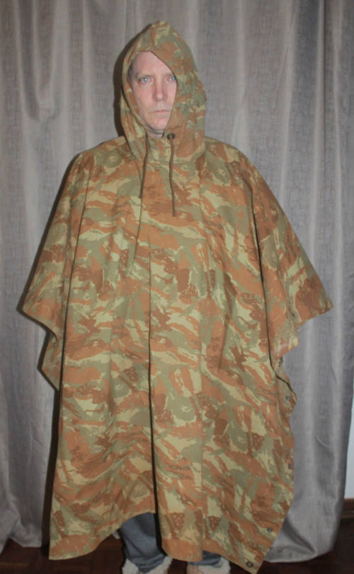 Rare 32 Battalion Camo Poncho