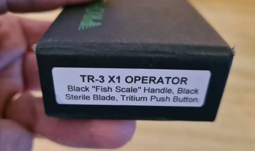 Pro-Tech TR-3 X1 Operator Titanium Knife
