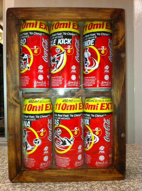 Coke Can PSL Real Flair ( Complete 6 Can Set )