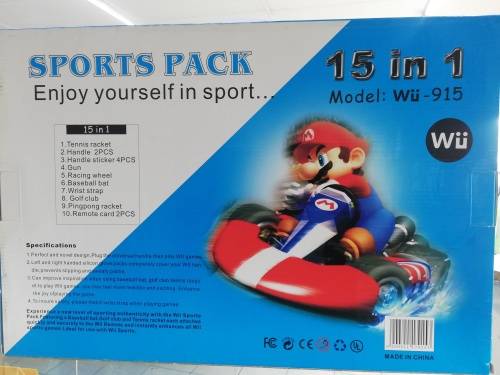 WII ACCESSORY PACK ( 15 IN 1 )