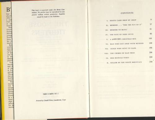 The Noose Tightens : Benjamin Bennnettt