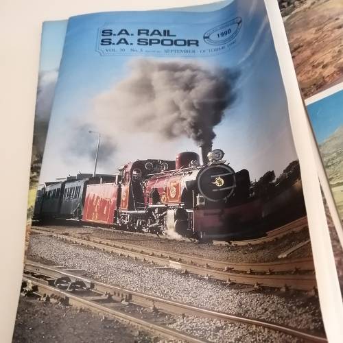 SA Rail Official magazine of the Railway Society Of South Africa. Twelve volumes