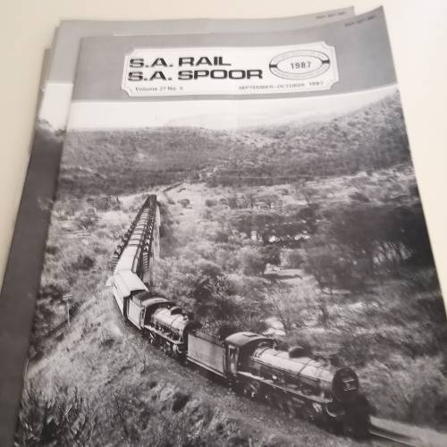 SA Rail.  Journal of the Railway Society of South Africa..16 Volumes