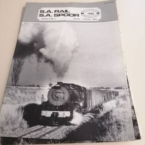 SA Rail.  Journal of the Railway Society of South Africa..16 Volumes