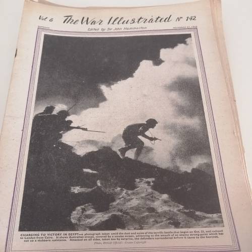 The War Illustrated.Edited by Sir J Hammerton. 24 magazine editions.