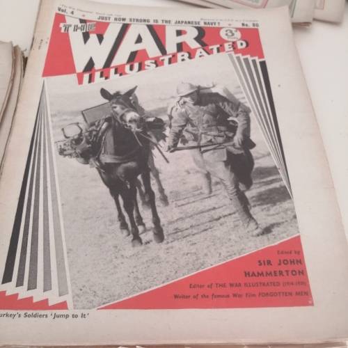 The War Illustrated.Edited by Sir J Hammerton. 24 magazine editions.