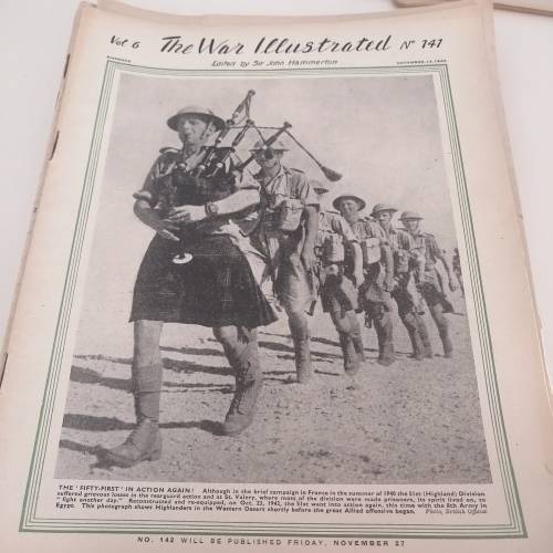 The War Illustrated.Edited by Sir J Hammerton. 24 magazine editions.