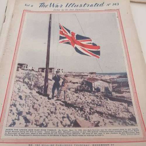 The War Illustrated.Edited by Sir J Hammerton. 24 magazine editions.