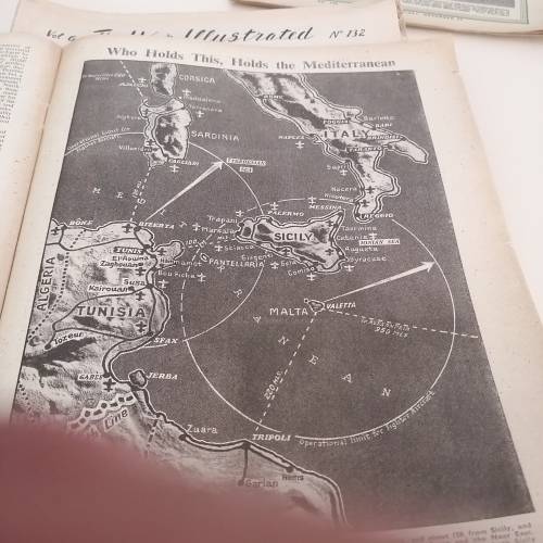 The War Illustrated.Edited by Sir J Hammerton. 24 magazine editions.