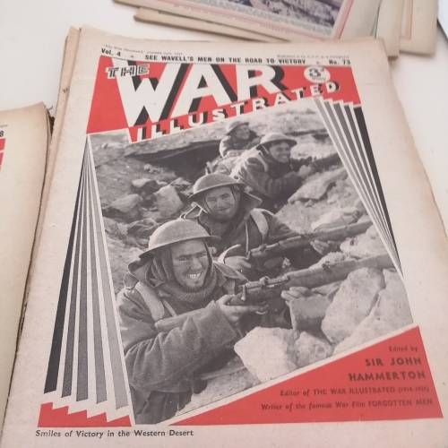The War Illustrated.Edited by Sir J Hammerton. 24 magazine editions.
