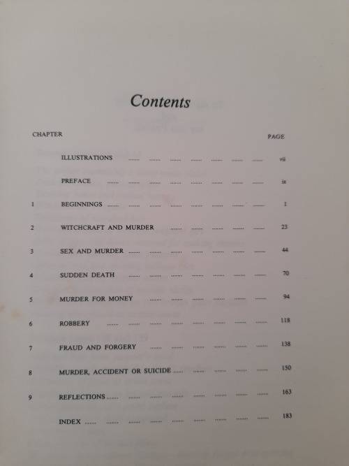 Crime Scientist : John Thompson