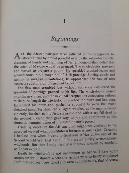 Crime Scientist : John Thompson