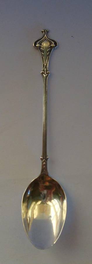 Hallmarked;  Art Nouveau Spoon; Birmingham 1902