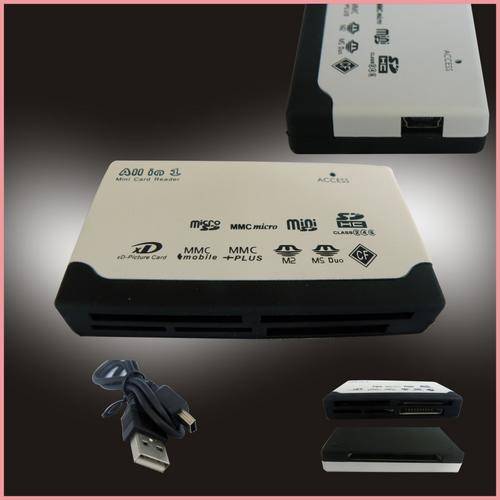 >>> ALL-IN-1 MULTI FUNCTION PORTABLE CARD READER/WRITER!! <<<