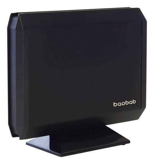 baobab BLACK WHALE USB V2 3.5" SATA HARD DRIVE ENCLOSURE, USB V2.0 Interface, BLACK