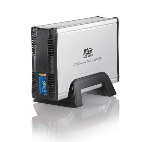 AGESTAR USB V3.0 MULTI-FUNCTIONAL NETWORK ENCLOSURE FOR 3.5" SATA HDD
