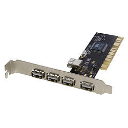 ISONIC 4+1 PORT USB V2.0 PCI CARD
