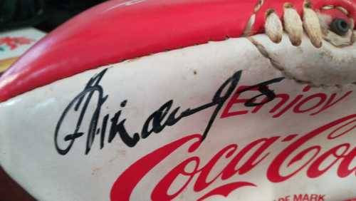 Coca Cola Rugby Ball Signed by Frik Du Preez