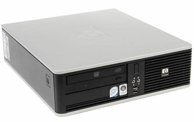 HP Dc7800 - Desktop with a 17" LCD